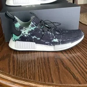 adidas gazelle silver green womens Adidas Pharrell Williams Tennis HU Men's Shoes Teal/Frozen Yellow/Grey   Sports Plaza NY